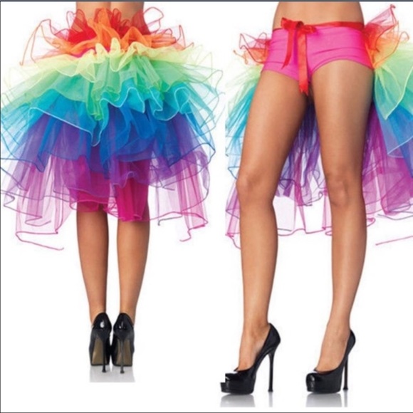 Leg Avenue Dresses & Skirts - Festival Rainbow Tutu rave costume